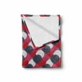 thumbnail image 2 of Modern Soft Flannel Fleece Throw Blanket, Ornate Abstract Circular Shapes Pattern with Pastel Colors on a Grey Background, Cozy Plush for Indoor and Outdoor Use, 70" x 90", Multicolor, by Ambesonne, 2 of 6