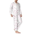 thumbnail image 3 of Kll Breast Cancer Awareness (4) Sleepwear Mens Flannel Pajamas,Long Cotton Pj Set, 3 of 9