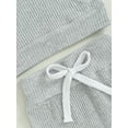 thumbnail image 6 of Infant Baby Boys Pants Set, Long Sleeve Crew Neck Sweatshirt with Elastic Waist Sweatpants, 6 of 8