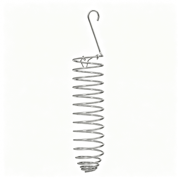 ZULAR Stainless Steel Bird Cage Millet Holder, Foraging Toy