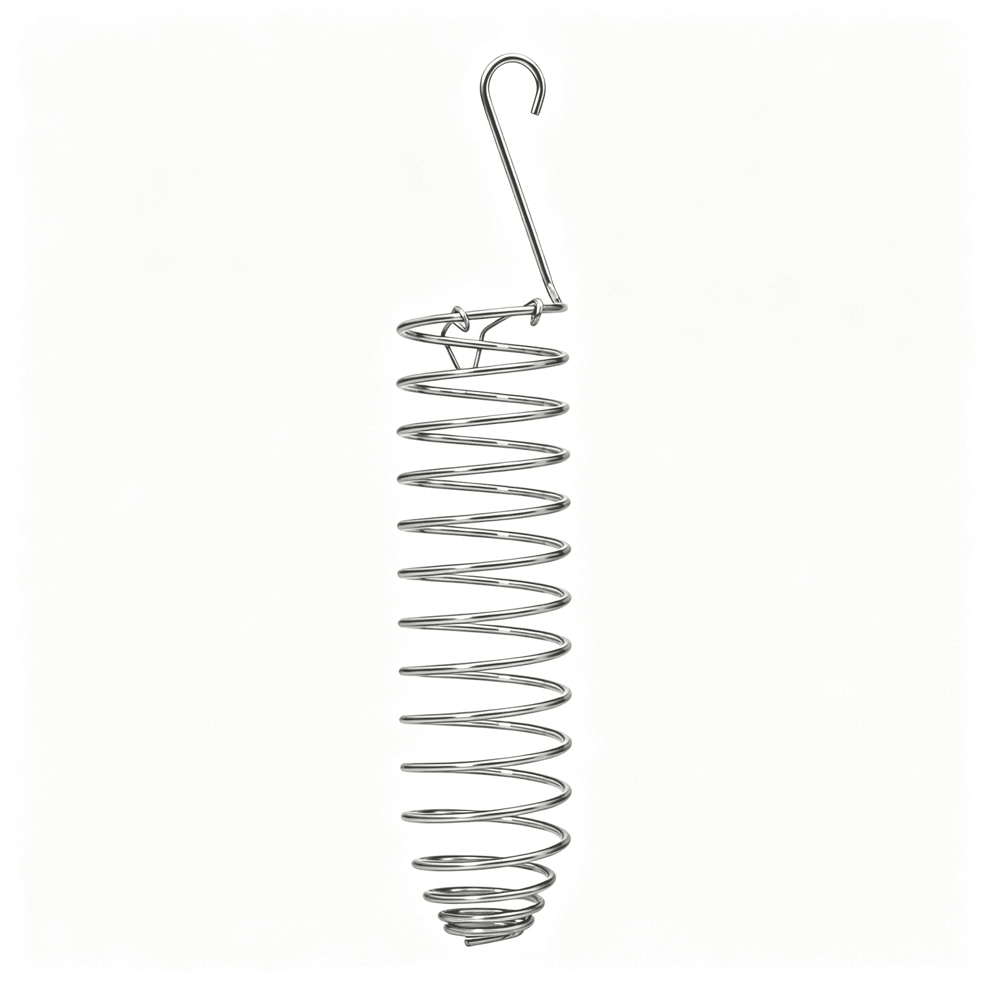 ZULAR Stainless Steel Bird Cage Millet Holder, Foraging Toy