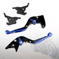 thumbnail image 2 of Adjustable Clutch & Brake Lever Set for Yamaha XMAX 300 2023-2025 (Blue), 2 of 9