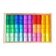 thumbnail image 1 of 60 piezas de bloques de cubos acrílicos translúcidos, 15 colores, bloques apilables educativos, juguetes de entrenamiento sensorial para niños y niñas, 1 of 9