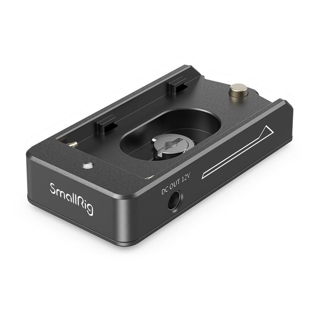 Placa adaptadora de batería SMALLRIG NP-F Lite para Sony con 12V/7.4