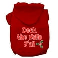 thumbnail image 6 of Mirage Pet Products Deck the Halls Y'all Screen Print Dog Hoodie Black XL, 6 of 10