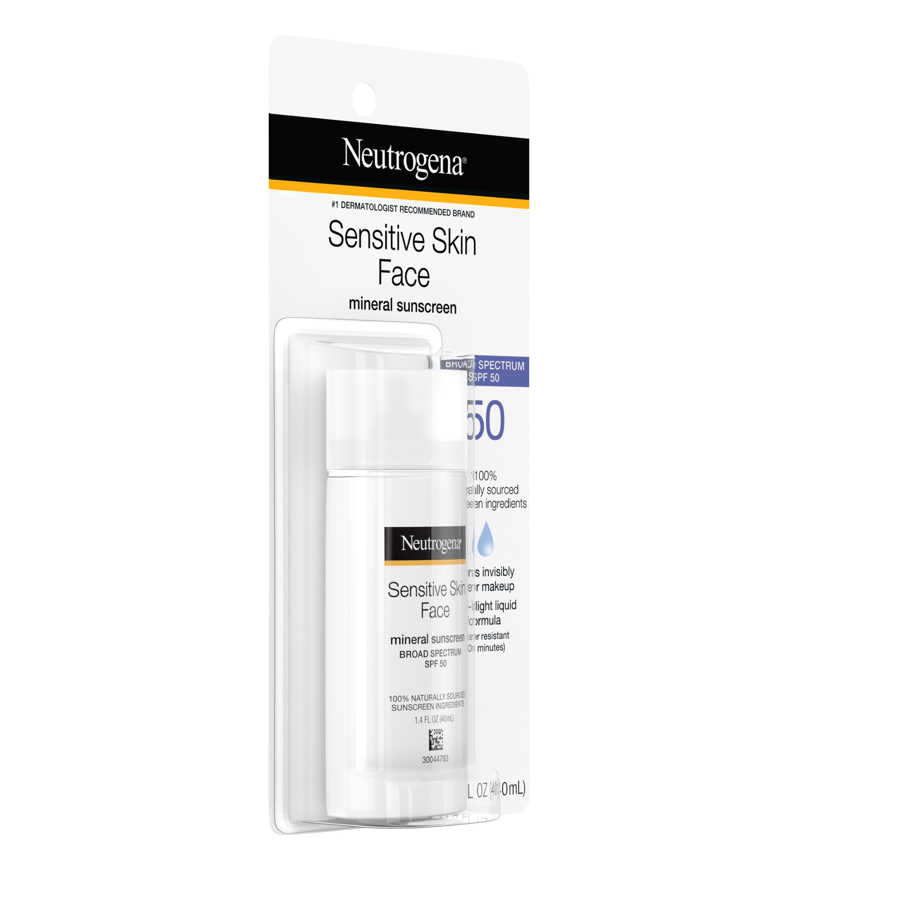 neutrogena sensitive skin sunscreen spf 50