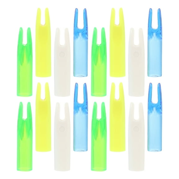 Zehuanyu 16 Pcs Lanyards Arrow Shaft Ends Arrow 3.50X1.70X0.50CM