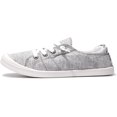 thumbnail image 2 of Women's Slip-On Canvas Sneakers - Lightweight Low Top Casual Walking Shoes with Comfortable Flat Sole, 2 of 7