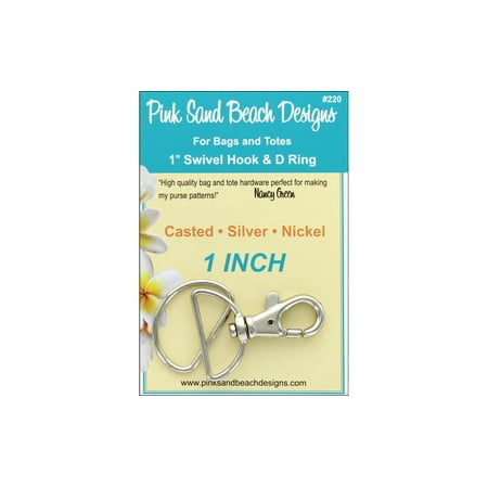 

Swivel Hook and D Ring 1in - 3 Color Choices