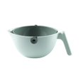 thumbnail image 2 of Tazón de colador / de cocina multifunción, lavabo de drenaje giratorio de doble capa, limpiar, lavar, mezclar , conveniente para lavar fr Verde BLESIY cesta de lavado de verduras, 2 of 8