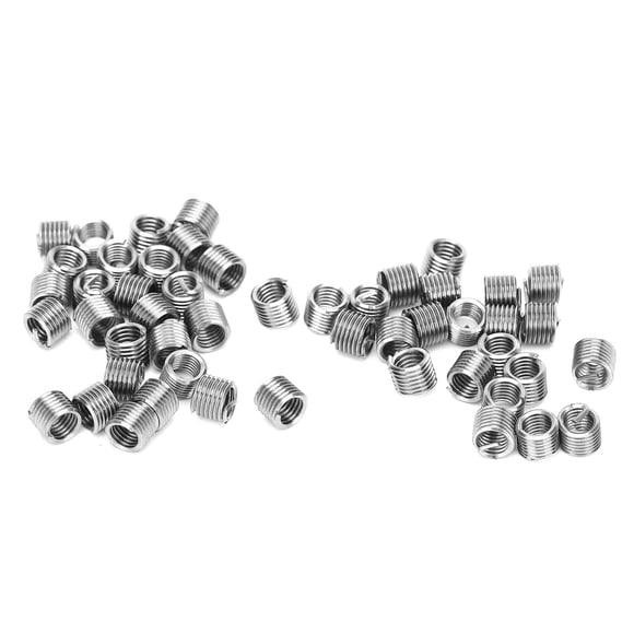 LAFGUR 50Pcs Wire Thread Insert, M3.5 X 0.6 Thread Repair For Industrial Supplies