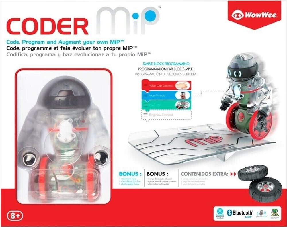 Coder MiP the STEM-based Toy Robot, Transparent