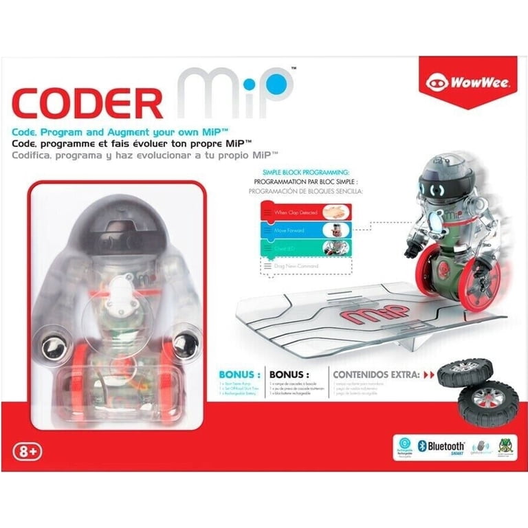 Robot Jouet Wow Wee MiP - Transparent - Éducatif STEM - Occasion