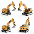 thumbnail image 3 of RC Excavator for Kids & Adults,1/64 Scale Metal Mini Remote Control Excavator with APP Bluetooth Control,Programmable Construction Toy,USB Rechargeable,Lights & Sound, 3 of 8