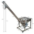 thumbnail image 4 of INTSUPERMAI Screw Type Automatic Feeding Powder Elevator Machine 1KW 220V Stainless Steel, 4 of 11