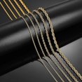 thumbnail image 4 of Collar de cadena de cuerda de acero inoxidable Yuxing 4 mm, 4 of 5