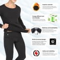 thumbnail image 4 of Savior Heat Thermal Underwear Set Men Women, 30Sec Fast Heating, Breathable Flexible undershirt snow gear for Home Indoors, Outdoors, Sports,Winter, 4 of 12