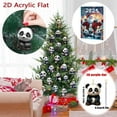 thumbnail image 4 of TIELUTT 2D Acrylic Countdown Desk Calendar Desk Calendar Children's Favorite Panda 24 Day Panda Digital Timer for Kids Kids Tooth Brushing Timer Christmas Countdown Calendar Candy Grill Timer Flip It, 4 of 7
