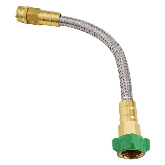 ACDANC 304 Stainless Steel Short Garden Hose 1Ft Leakproof Lightweight Easy To Use