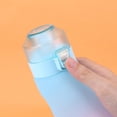 thumbnail image 2 of Botella Bebida 650 Ml Sin BPA Flavo para Acampar Senderismo Pesca () Rojo Azul, 2 of 8