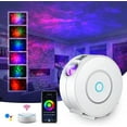 thumbnail image 1 of LED Starry Projector (White),Smart Starry Night Light Galaxy Projector,Dimmer/Voice Control/Wi-Fi/Timer,Bedroom Decoration,Gift,Christmas, 1 of 5