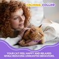 thumbnail image 3 of Oimmal Calming Collar for Cats with Pheromones,Cat Anxiety and Calming,Up to 18.9inch,Water Resistant,4 Pack 120 Days Supply, 3 of 11