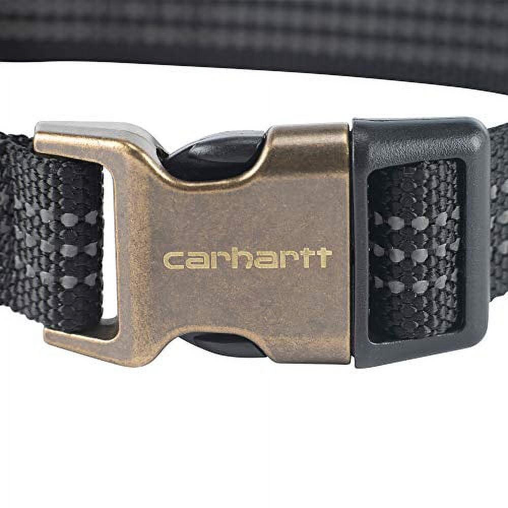 Carhartt Dog Collar Black/Brushed Brass Medium