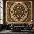 thumbnail image 6 of Celestial Mandala With Sun and Moons Mystical Boho Wall Art for Astronomy Lovers, Zodiac Home Decor, Housewarming Gift Tapestry Wall Hanging for Bedroom, Living Room and Dorm, 6 of 7