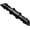 Drip Irrigation Coupling Fittings, variant on 100 Pcs 1/4" Drip Irrigation Coupling Fittings, Barbed Coupler Irrigation Parts with Sharp End Fits, 1/4 Inch Irrigation Tubing Drip Line Connectors for Home Garden Lawn Supplies, Black