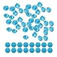 thumbnail image 1 of Uxcell 1600Pcs 4mm Bicone Glass Beads Small Faceted Dark Blue, 1 of 6