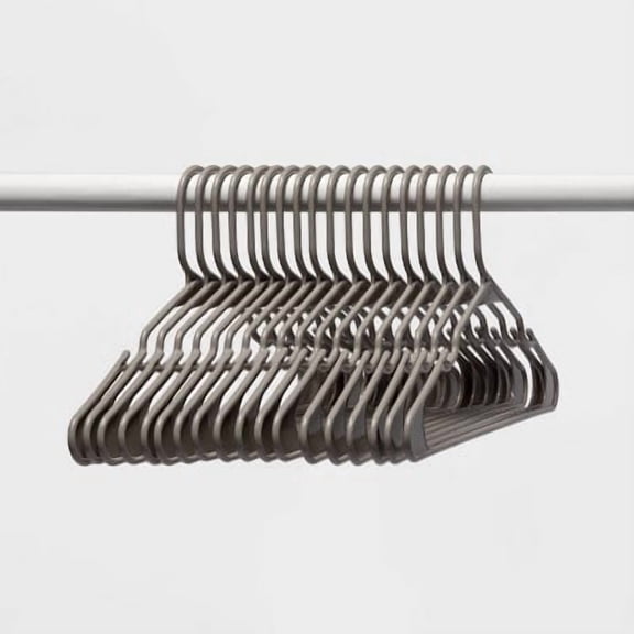 18pk Plastic Hangers - Room Essentials™