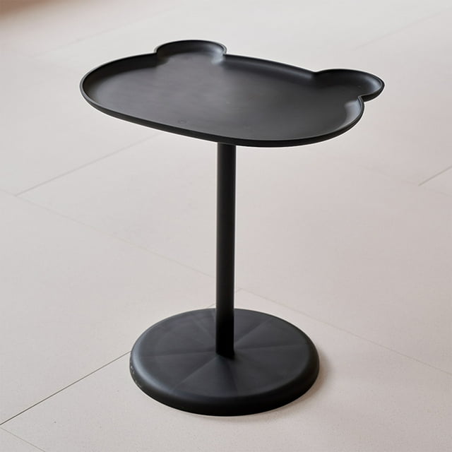 LSLJS Night Stand Cute Bear Shelf Mobile Small Side Table Bedside Table Tatami Tea Table Sofa Coffee Table Small Side Table