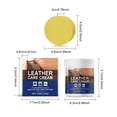 thumbnail image 4 of Hearth & Gear Leather Cleaning : The Solution For Aging And Degreasing – Transform Your Leather ! Furniture Protector Made of Cat Imitation Leather Pet Furniture Protector -scratch Furniture Cover, 4 of 7