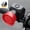 Red, variant on JMYHOAM Camping Tools and Gadgets Bicycle Horn Mountain Bike Mini Waterproof Electronic Horn Horn Outdoor Cycling Road Cycling Accessories Battery Edition Outdoor Activities