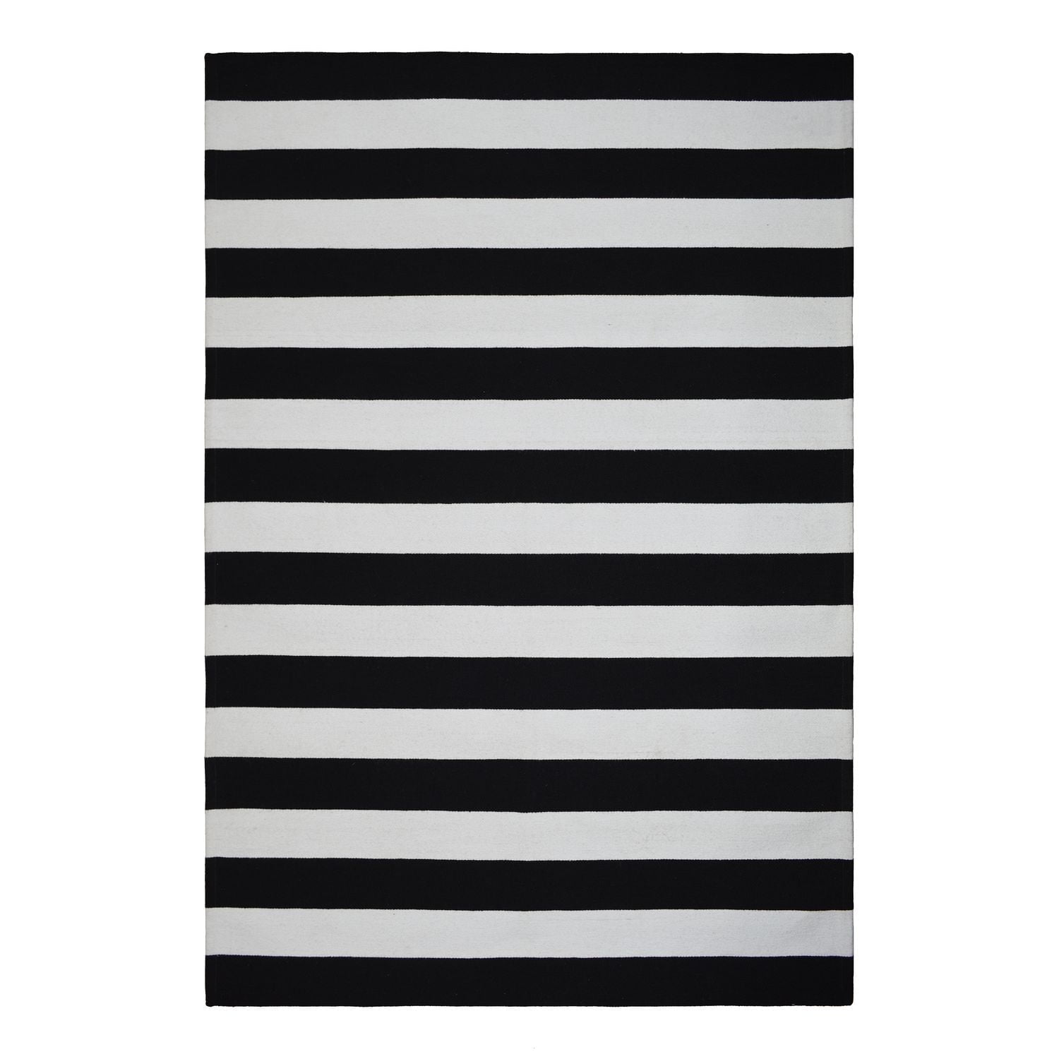 Tapis en tapisserie à rayures 5 x 7 de hometrends