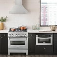 thumbnail image 3 of ZLINE KITCHEN AND BATH 8654SNXBM30 ducted hood, 3 of 5