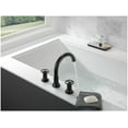 thumbnail image 6 of Delta T2758 Trinsic Deck Mounted Roman Tub Filler - Black, 6 of 7