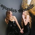 thumbnail image 3 of Banner Zatain Acuario Baddie Negro con Brillo 2,5 m, 3 of 7