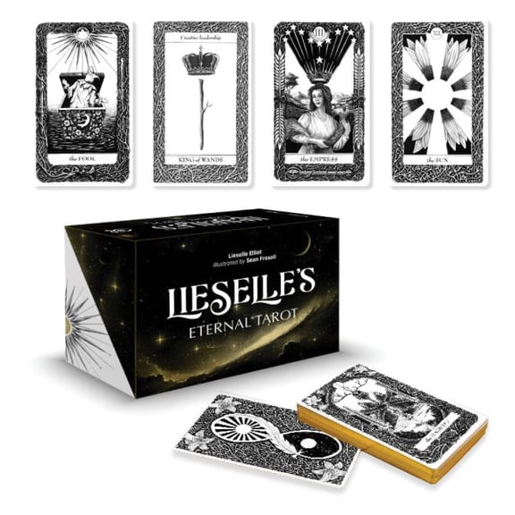 Pre-Owned Lieselle's Eternal Tarot: Trust Your Voice and Then Learn to Trust the Journey (Tarot Kit Box Set with 78 Cards and, (Paperback)