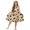 Black Cat Flower, variant on Black Cat Hippie Flower Print Girls Ruffle Sleeve Dress A Line Twirly Dress for Kids Midi Soft Fall Dresses Patchwork Playwear Sundress, 9-10 Y