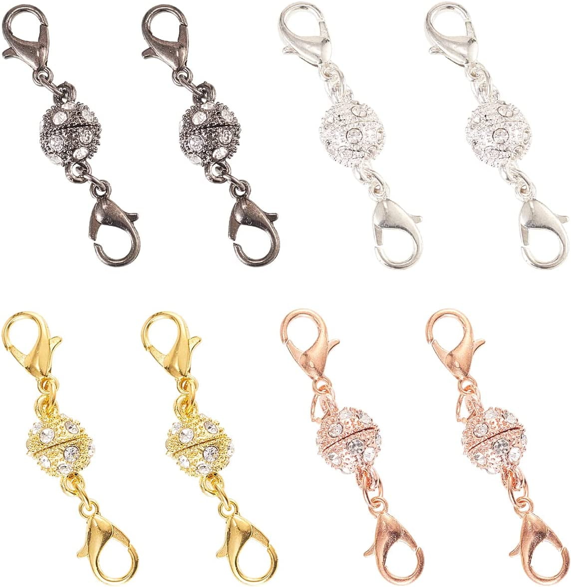 968 Pcs Keychain Making Kit - Includes Jump Rings, Lobster Clasps, Chains & Key Rings For DIY Jewelry