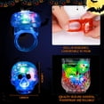 thumbnail image 4 of Anillo Sosation para Halloween, 100 unidades, con luces LED parpadeantes, 4 of 5