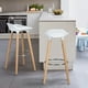 thumbnail image 1 of Banco 2 SILLA de bar FurnitureR Scargill Bar Blanco moderno, 1 of 6