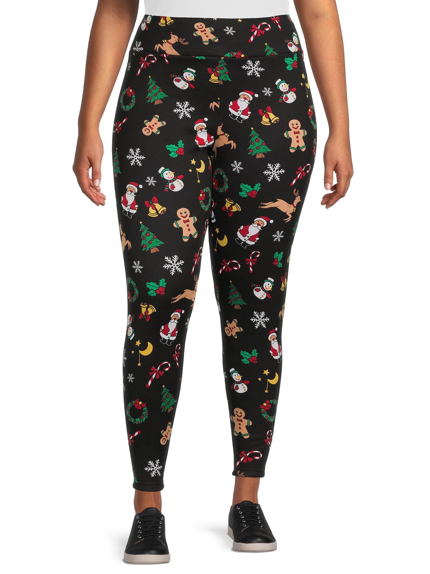 Walmart no shop boundaries christmas leggings