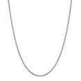 thumbnail image 5 of 14K White Gold 1.9mm Box Chain 18 Inch, 5 of 6