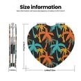 thumbnail image 3 of Goofa Palm Trees Pattern Pocket Mirror, Portable Makeup Mirror,Travel Makeup Mirror,Dual-Sided Compact Mirror,Gift Makeup Mirror-Heart Shape, 3 of 9