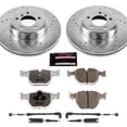 thumbnail image 3 of PowerStop Front Z26 Street Warrior Carbon-Fiber Ceramic Brake Pad and Drilled and Slotted Rotor Kit Fits: LAND ROVER Select Models K5111-26, 3 of 9