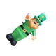 thumbnail image 1 of Moyic Leprechaun inflable gigante de 8 pies para el Día de San Patricio con luz LED que sostiene cerveza para divertirse al aire libre en el Almacenamiento y organización del hogar, 1 of 6
