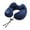 Navy, variant on RFUGUG Press-to-Inflate U-Shaped Pillow - Portable and Compact Travel U-Pillow - Ideal for On-the-Go Comfort and Neck Support