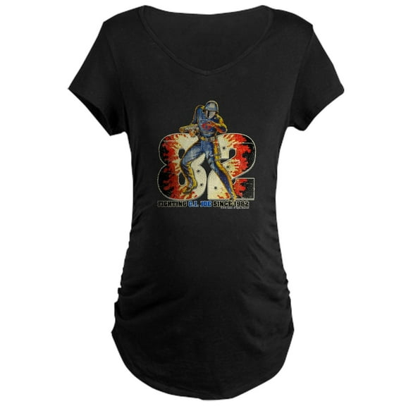 CafePress - G.I. Joe Cobra Commander Maternity Dark T Shirt - Maternity Dark T-Shirt